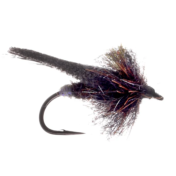 MFC Keller's Rage Caddis Mosca seca black #14
