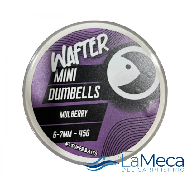 MINI DUMBELLS WAFTER SUPERBAITS MULBERRY 6-7MM