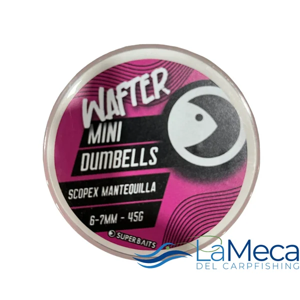 MINI DUMBELLS WAFTER SUPERBAITS SCOPEX MANTEQUILLA 6-7MM