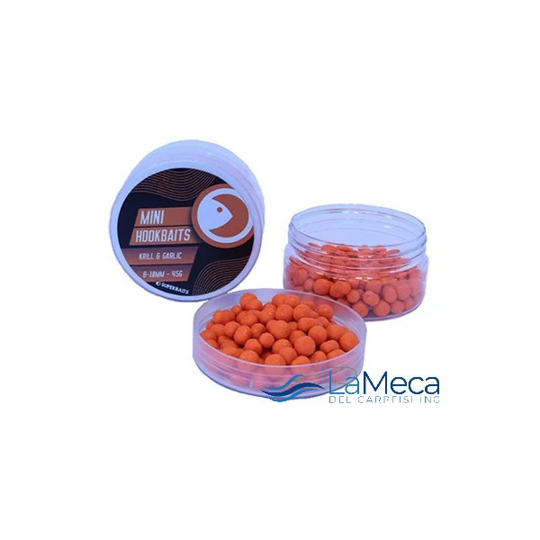 MINI HOOKBAITS SUPERBAITS KRILL GARLIC 8-10MM