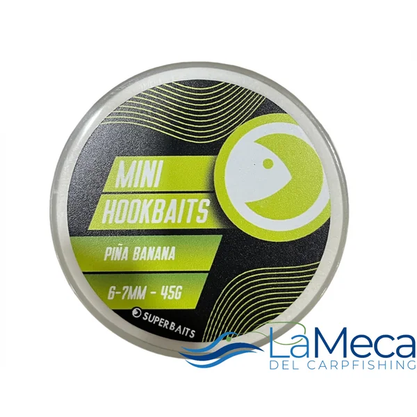 MINI HOOKBAITS SUPERBAITS PIčA BANANA 6-7MM
