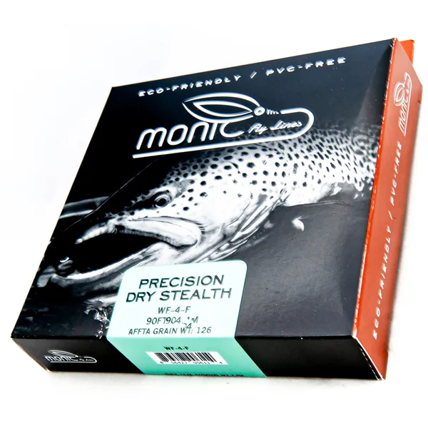 Monic Precision Dry Stealth Clear Tip Línea de mosca flotante