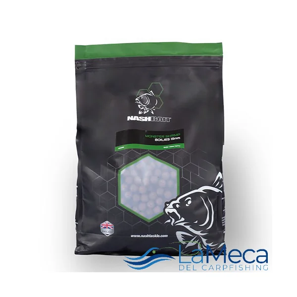 MONSTER SHRIMP BOILIES 20MM 5KG NASH