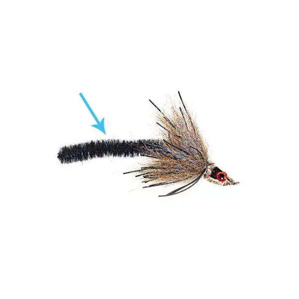 MOP FLY CHENILLE PRO hotfly - 6 mm - Imagen 4