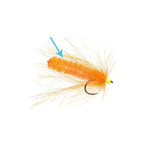 MOP FLY CHENILLE PRO hotfly - 6 mm - Imagen 5