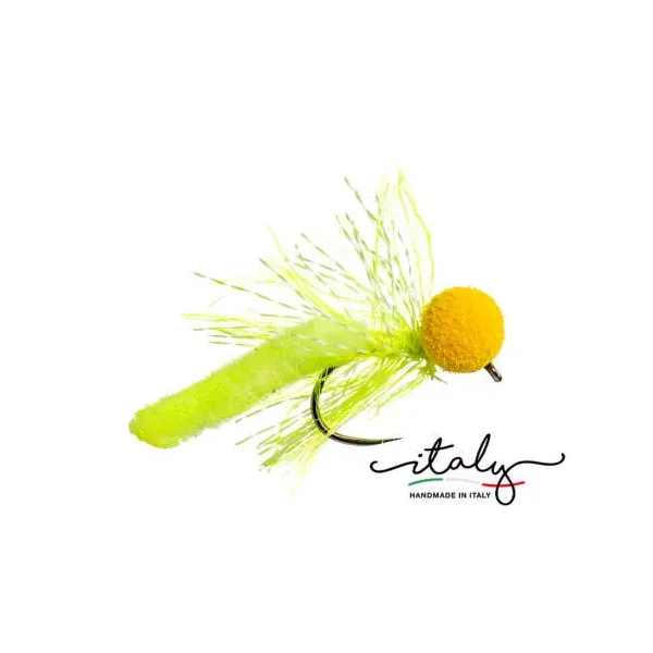 Morgans Lake Trapper Chartreuse mosca lago