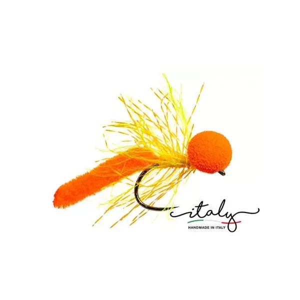 Morgans Lake Trapper Orange mosca lago