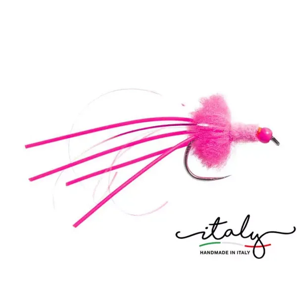 Morgans Pumping BH Eggstasty Devil Pink BL streamer lago