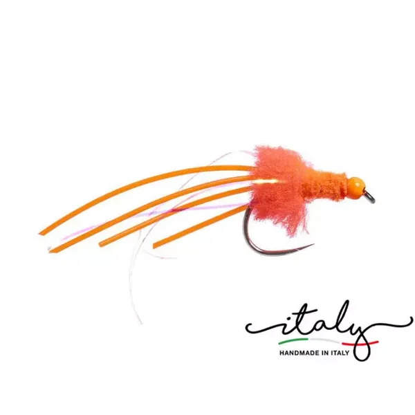 Morgans Pumping BH Eggstasty Devil Red BL streamer lago