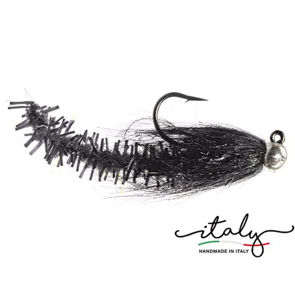 Morgans River Fish Counter TG Black streamer