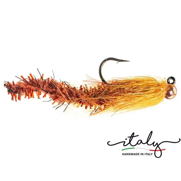 Morgans River Fish Counter TG Brown streamer