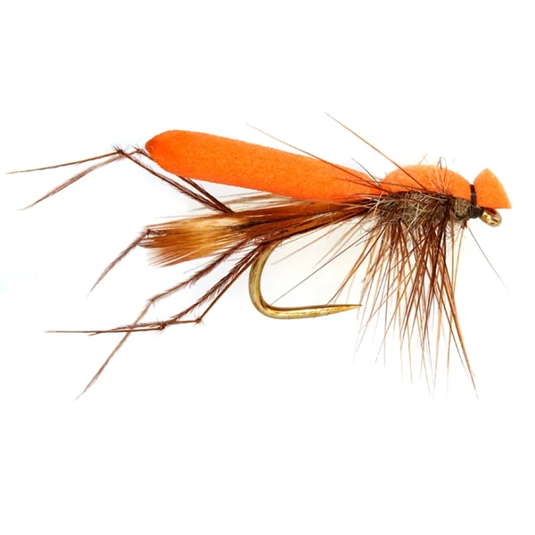 Mosca seca Fulling Mill - Daddy Real Orange Barbless