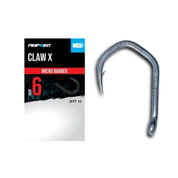 Nash Claw X Size 2 Micro Barbed