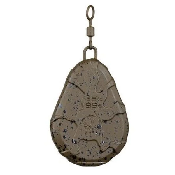 Nash Tackle Flat Pear Swivel Lead 2.5 oz / 71gr