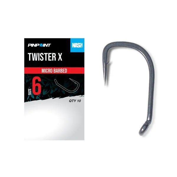 Nash Twister X Size 6 Micro Barbed