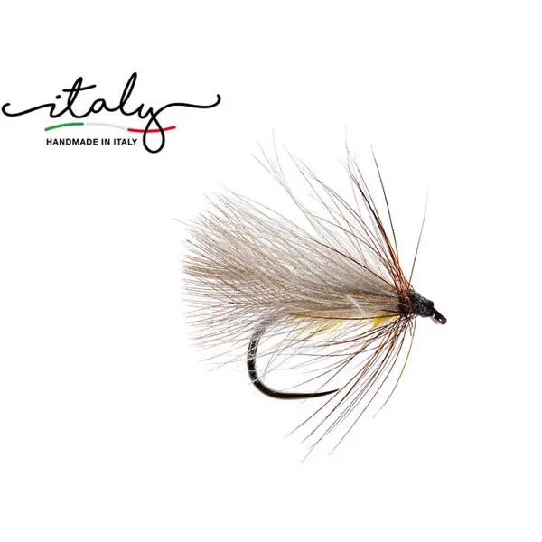 Natural Fastwater CDC Floater Dun mosca seca