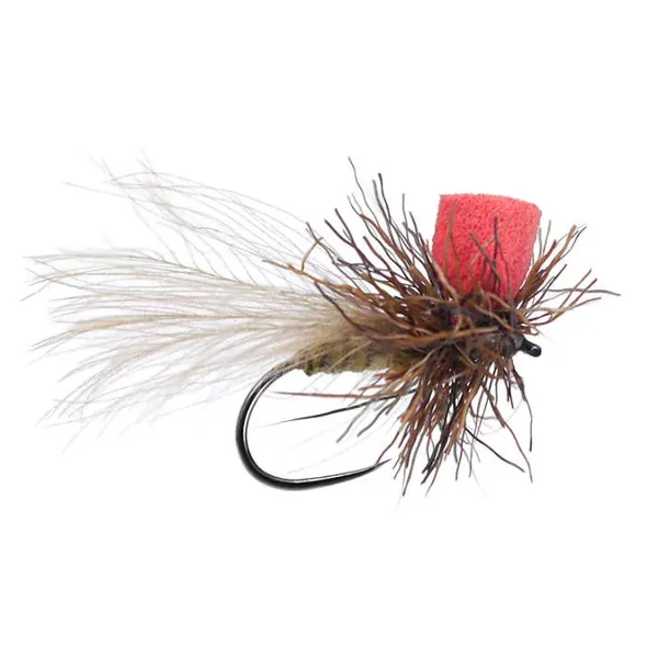 Natural High Viz Caddis BL Red Post mosca seca