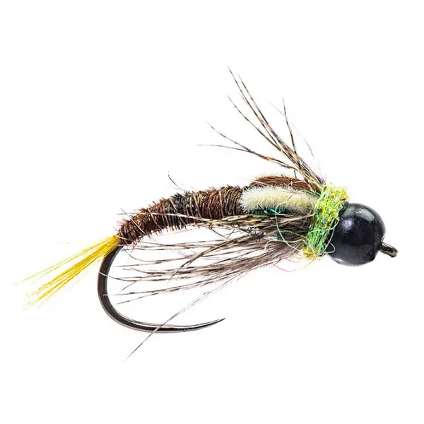 Natural Pheasant Tail Stonefly Nmph TG BL Lime - Imagen 3