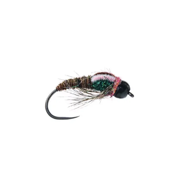 Natural Pheasant Tail Stonefly Nmph TG BL Pink