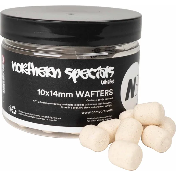 NS1 Dumbell Wafters - Blanco - 10x14mm