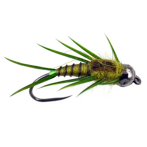 Olive Elite Stonefly Nymph TG BL ninfa plecóptero