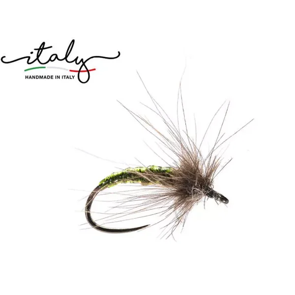 Olive Sedge CDC Pupa BL mosca seca
