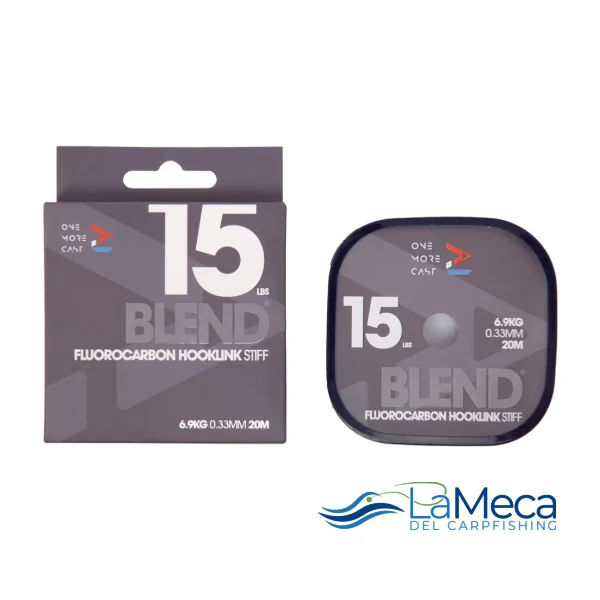 OMC BLEND FLUOROCARBON FISHING HOOKLINK STIFF 15LB 20m