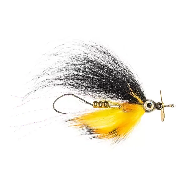 Orange Articulated Roto Dream mosca spinning