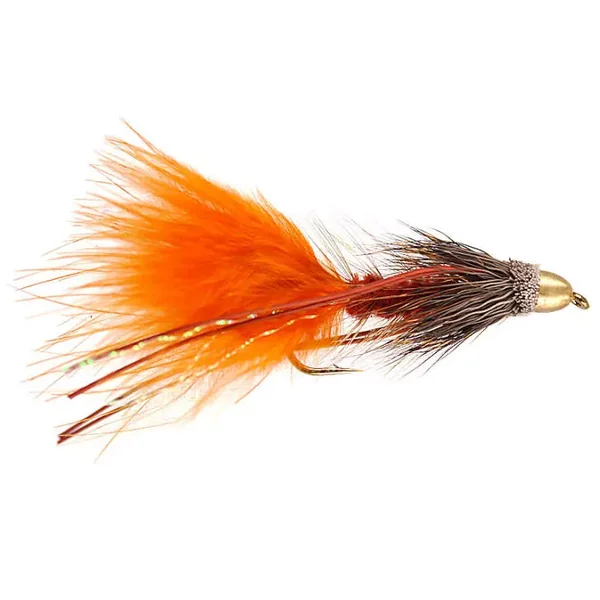 Orange River Bugger Conehead Muddler streamer trucha