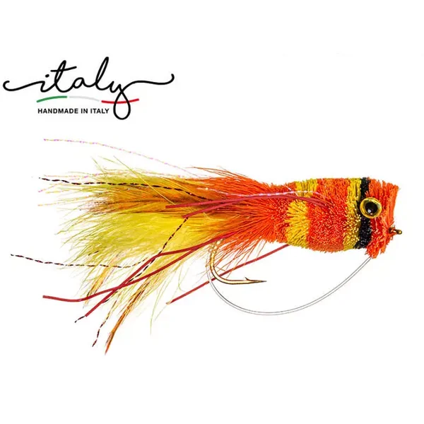 Orange Yellow Bandit Popperstreamer