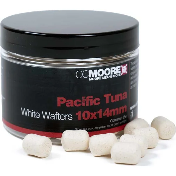 Pacific Tuna - Dumbell Wafters - Blanco - 10x14mm