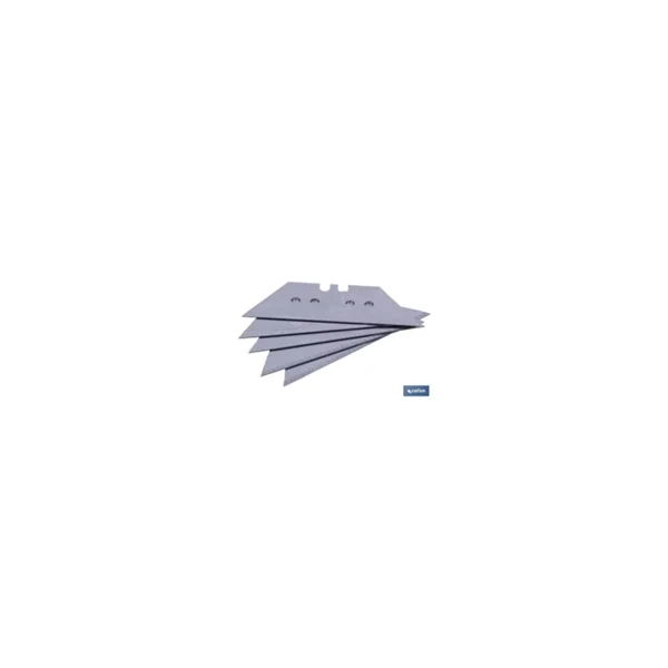 Pack 5 cuchillas trapezoidales 60mm - Imagen 2