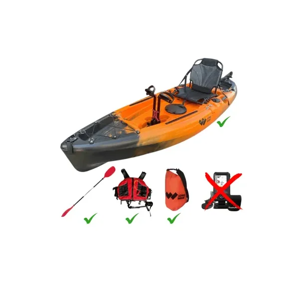 Pack Kayak Pesca Long Wave Samoa Solo ADVENTURE