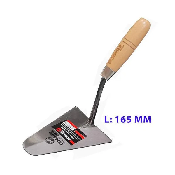 PALETA FORJADA TIP CATALANA MADERA 165MM