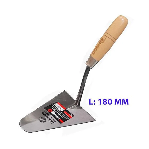 PALETA FORJADA TIP CATALANA MADERA 180MM