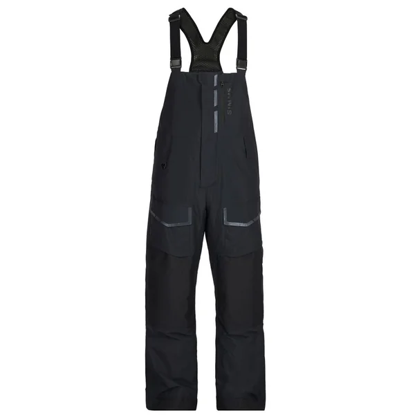 Pantalón con peto aislante Simms Challenger black