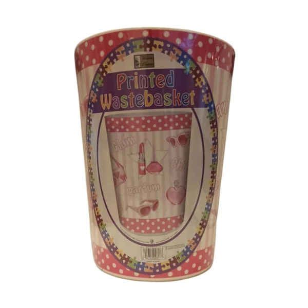 Papelera Plastica Better Home Rosada Chic