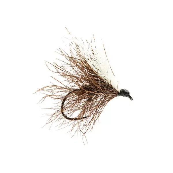 Pauls Foreign Friend Dark Brown BL mosca aguas rápidas