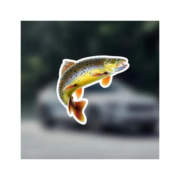 Pegatina de Vinilo Trucha Comun HF FLY