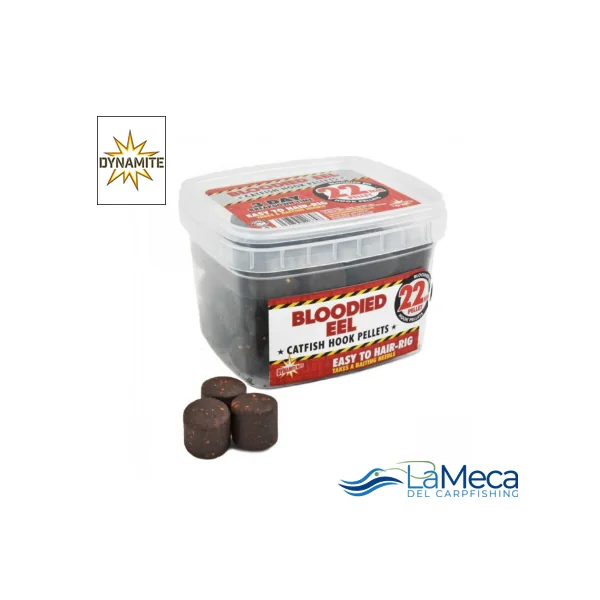PELLETS HOOK BLOODIED EEEL 22mm DYNAMITE BAITS