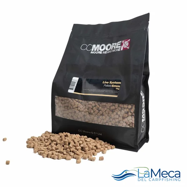 PELLETS LIVE SYSTEM 6mm CCMOORE 5kg