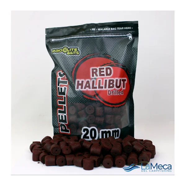 PELLETS RED HALLIBUT 20MM PRO ELITE