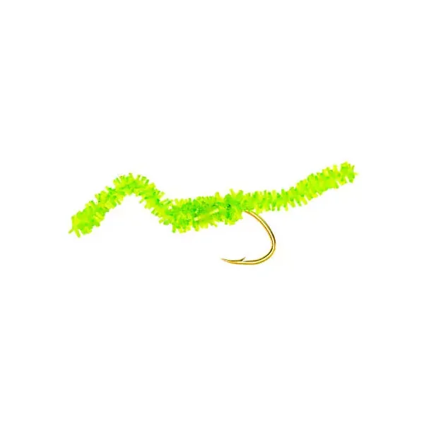 Perca Sabiki CHEWING GUM WORM CHARTREUSE - Imagen 2