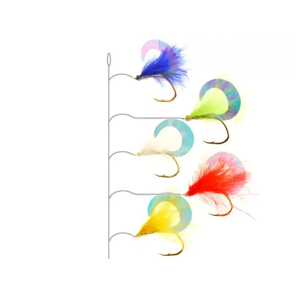 Perca Sabiki MARABOU CURL TAIL - Imagen 9