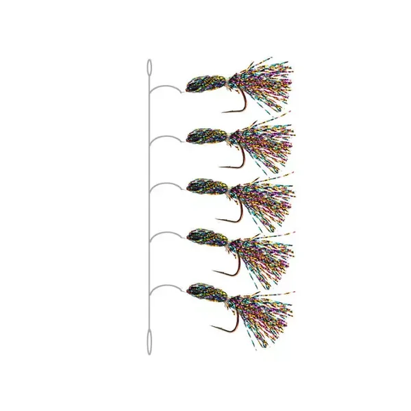 Perca Sabiki MINNOW CRYSTAL MIX - Imagen 5