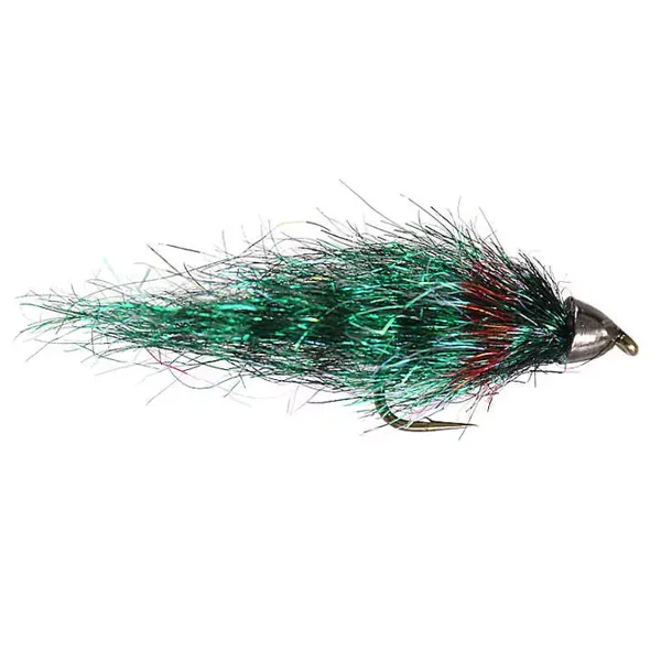Petras Green Striped Body streamer trucha