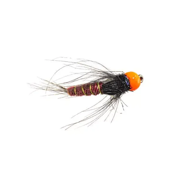 Pheasant & CDC Evo BH BL 1 ninfa con bola - Imagen 2