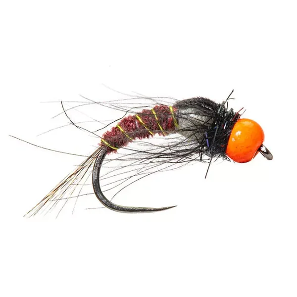 Pheasant & CDC Evo BH BL 1 ninfa con bola - Imagen 3
