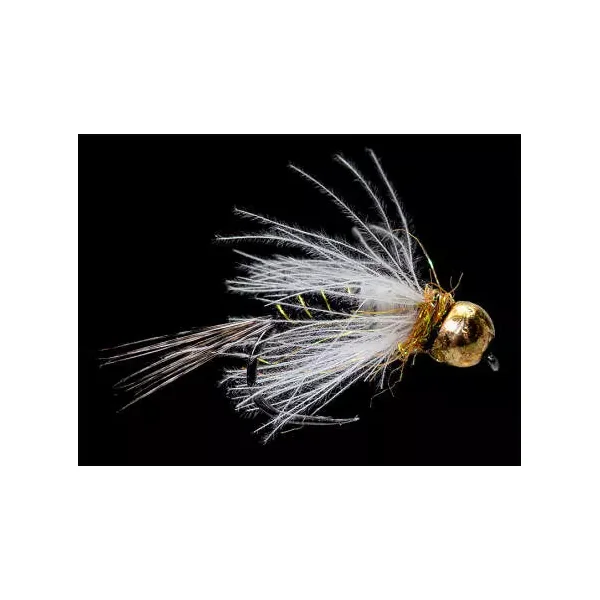 Pheasant Tail Black & White TG BL ninfa tungsteno