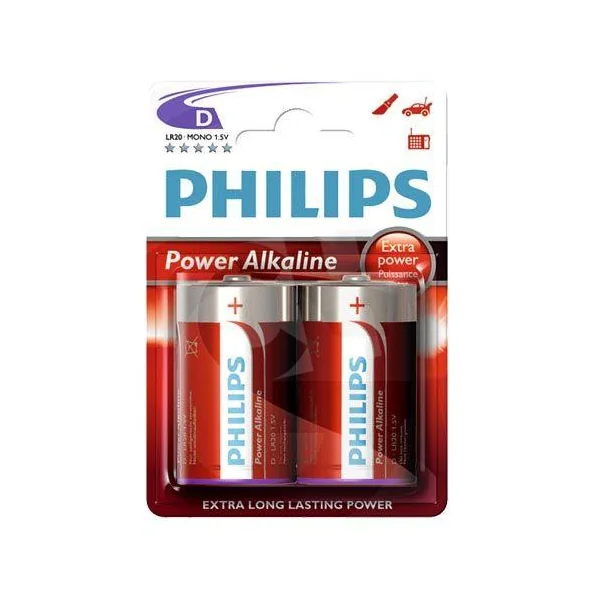 PILA ALCALINA LR20 (2UNDS)